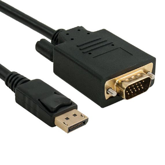 Adaptador DP a HDMI VGA DVI DisplayPort a HDMI 4K Adaptador 3 en 1 Display  Port a HDMI VGA DVI Convertidor macho a hembra chapado en oro (forma de