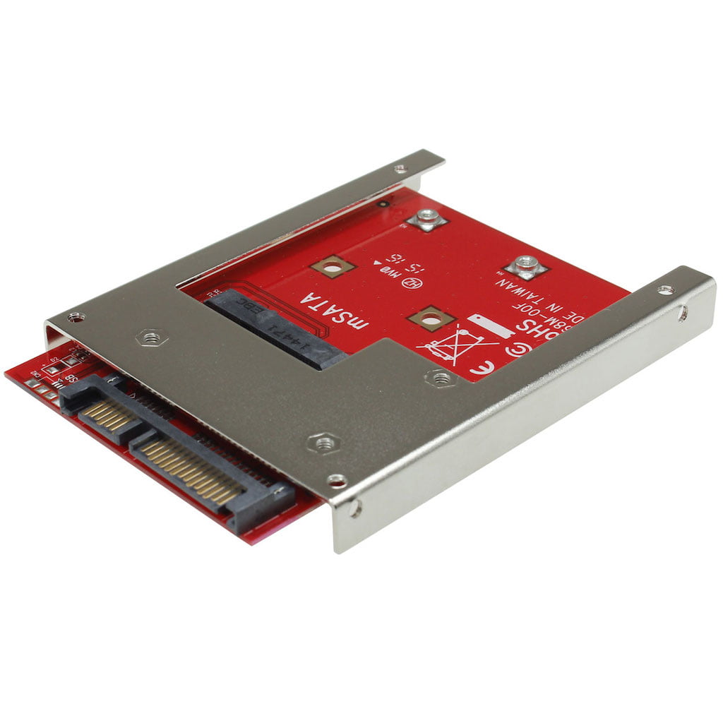 Adaptador Disco Duro mSATA SSD / SATA 6 cm 22 pines