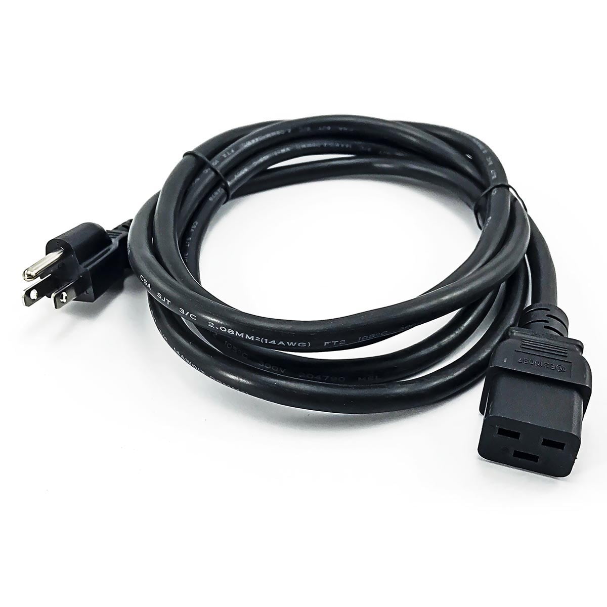 Cable de alimentación IEC320 C13 a C14 1.8m 250V/10A rojo 