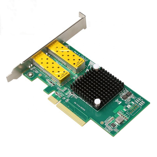 Tarjeta PCIe 8x 2 Puertos SFP CHIP INTEL 82599 10GB - Imagen 3