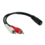 Cable Stereo 3.5 x2 RCA