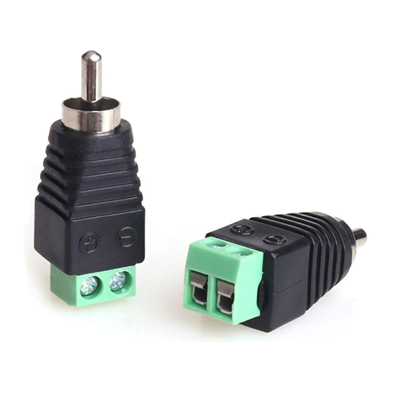 Conector RCA de Bornera