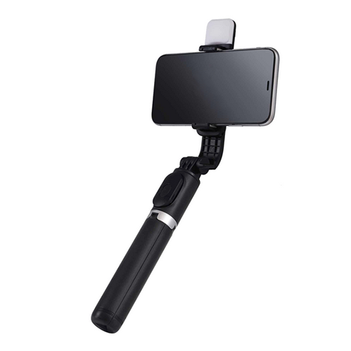 Palo de selfies y trípode