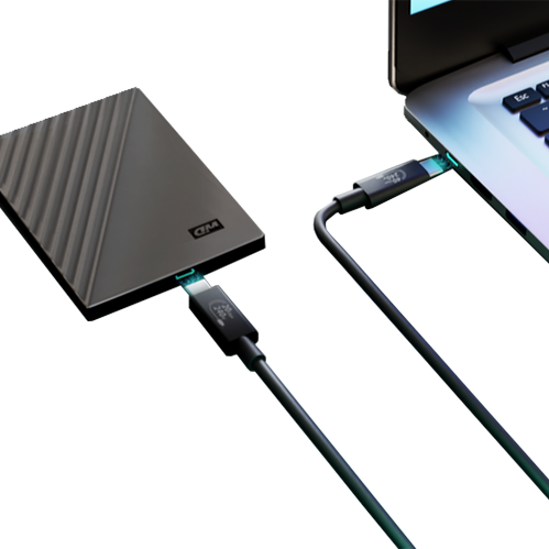 Cable USB 4 tipo C Thunderbolt