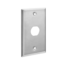Wall plate acero inoxidable 1 puerto