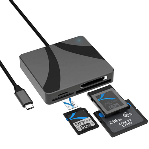 Lector de tarjetas USB-C a CFExpress, CFast