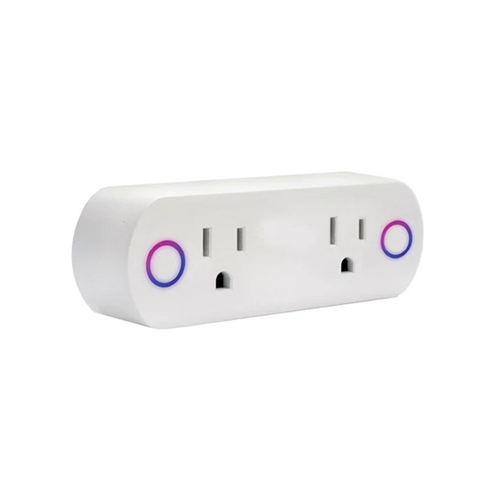 Toma de corriente inteligente doble