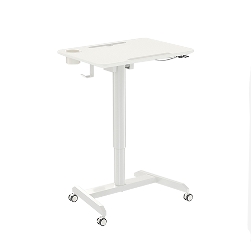 Mesa para portátil plegable y ajustable (Blanca)