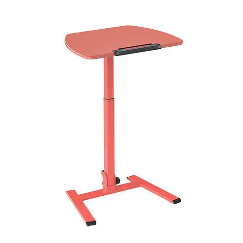 Mesa para portátil plegable y ajustable (Roja)