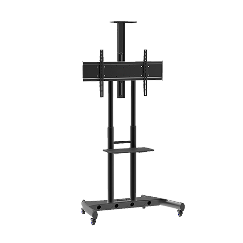 Soporte de piso móvil de 1.65 m para TV de 55”-95”
