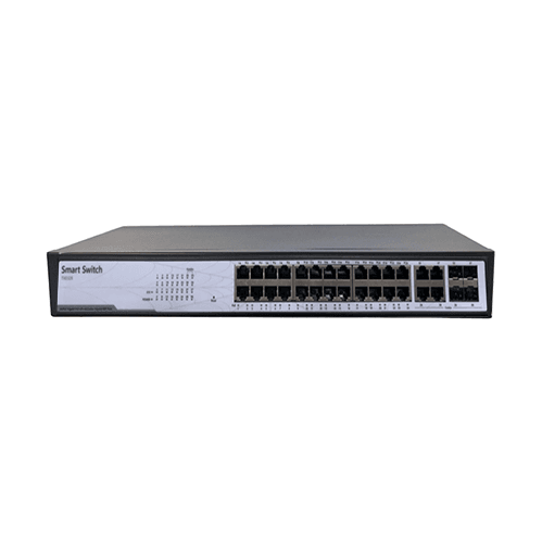 Switch Ethernet 16 Puertos PoE Giga+ 4 Uplink+ 4 SFP