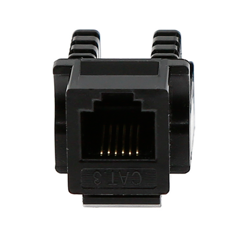 Keystone Jack Negro RJ11/12 Cat3