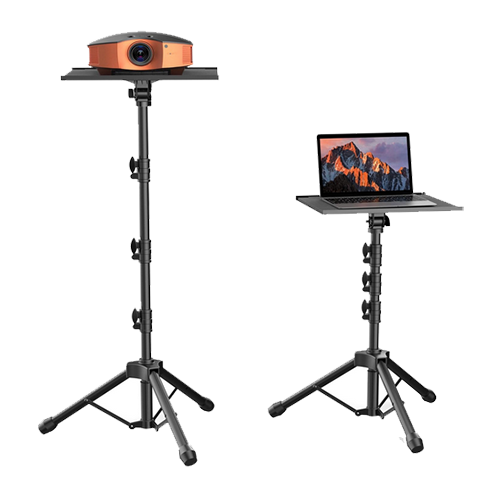 Trípode Multiusos Proyector/Portátil Altura Ajustable 23"a 63"