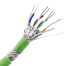 Cable Utp Categoría 6A SFTP LSZH Carreta De 500M Color Verde