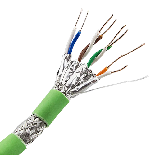 Cable Utp Categoría 6A SFTP LSZH Carreta De 500M Color Verde