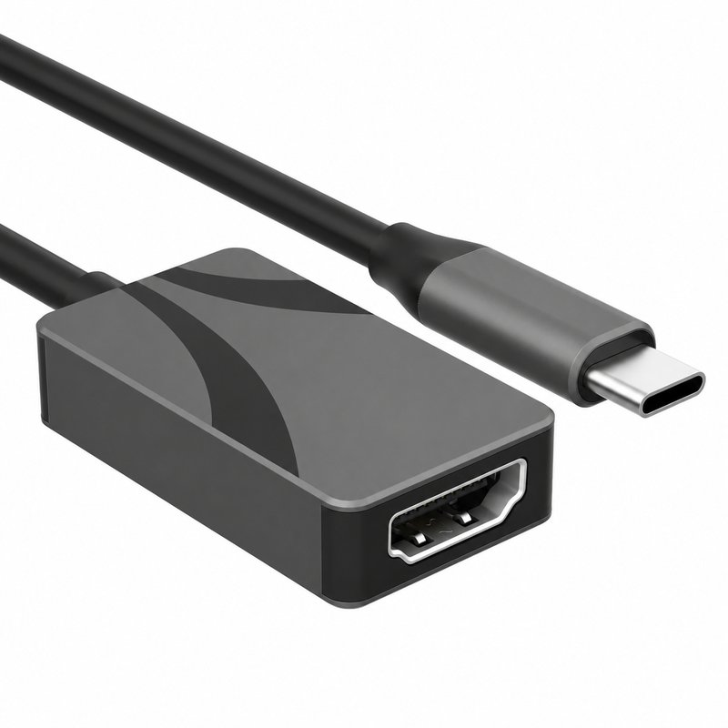 Adaptador USB Tipo C Macho a HDMI Hembra 8K
