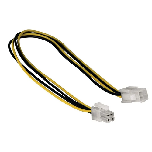 Cable Extensor 4 Pin Cpu Atx 12v Alimentación Macho Hembra - Imagen 2